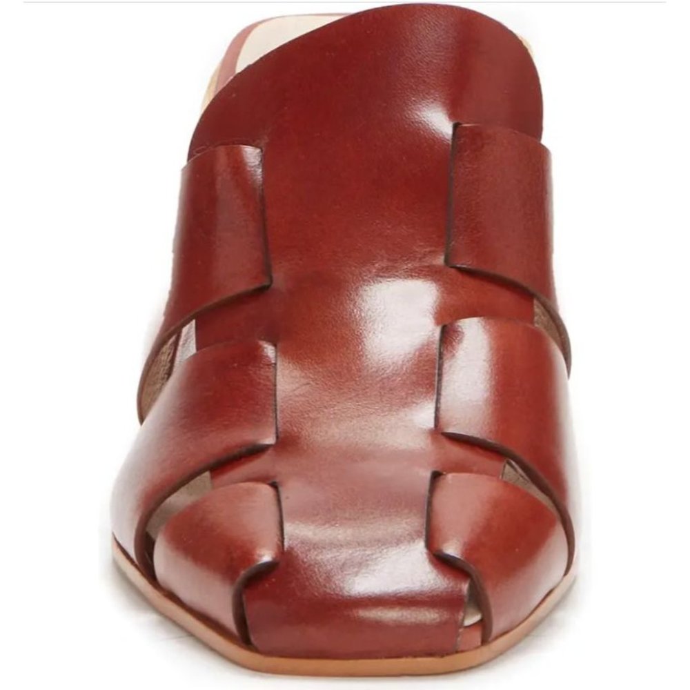 ๐ LOUISE ET CIE Nakita Woven Slides Sandal Shoes Brown 10 - Picture 2 of 12